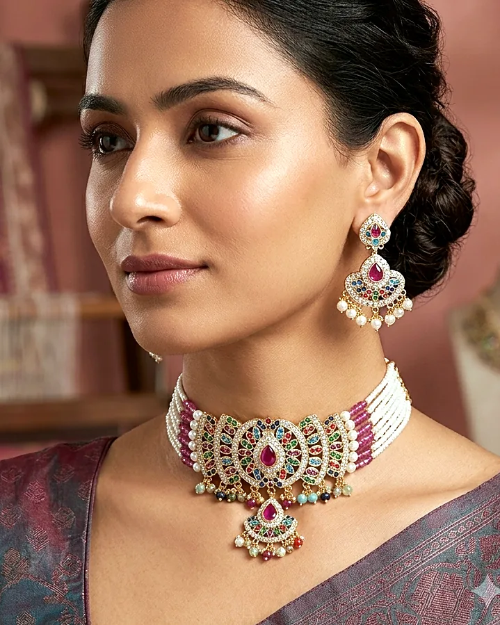 Ganga Jewellery Set